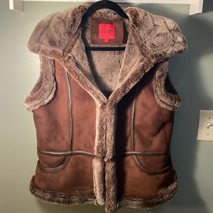Faux Furry Vest